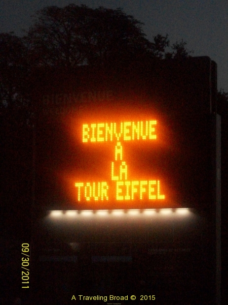 Welcome to the Eiffel Tower!