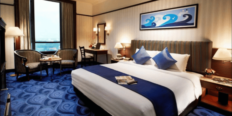 luxury hotel room