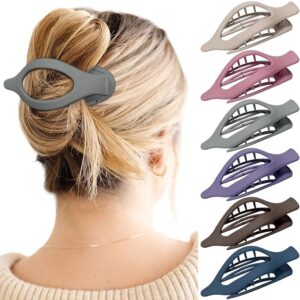 French Flat Hair Clips (Set of 6)
