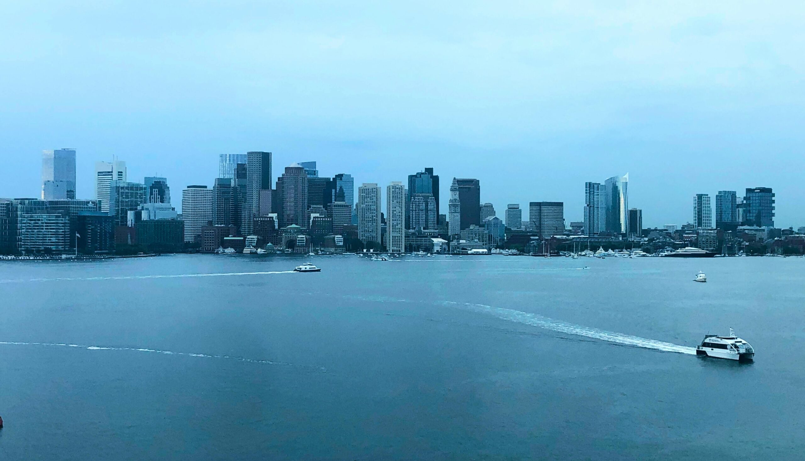 View of the Boston Skyline