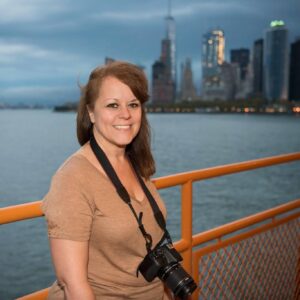 NYC skyline from the Staten Island Ferry