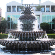 The pineapple fountain in Charleston, SC