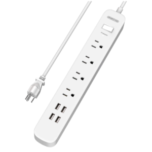 Surge-Protected Extension Cord with USB Ports